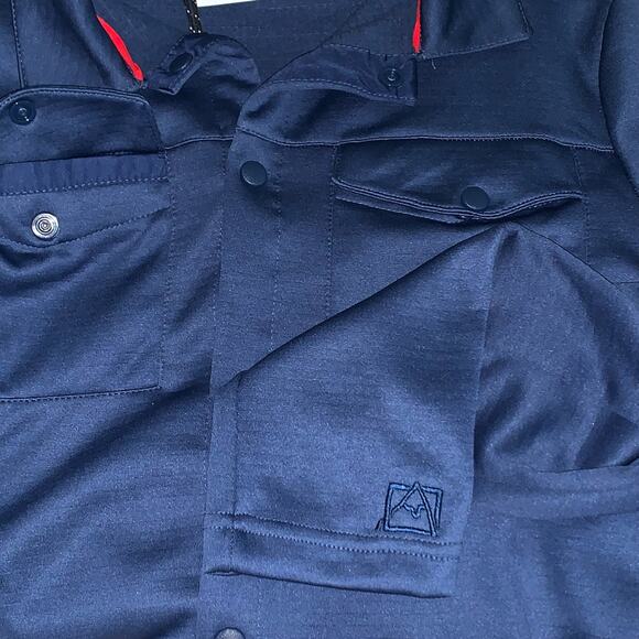 AVALANCHE OUTDOOR SUPPLY COMPANY Men’s Long Sleeve Snap Front Closure Shirt Sz.M - Picture 5 of 16